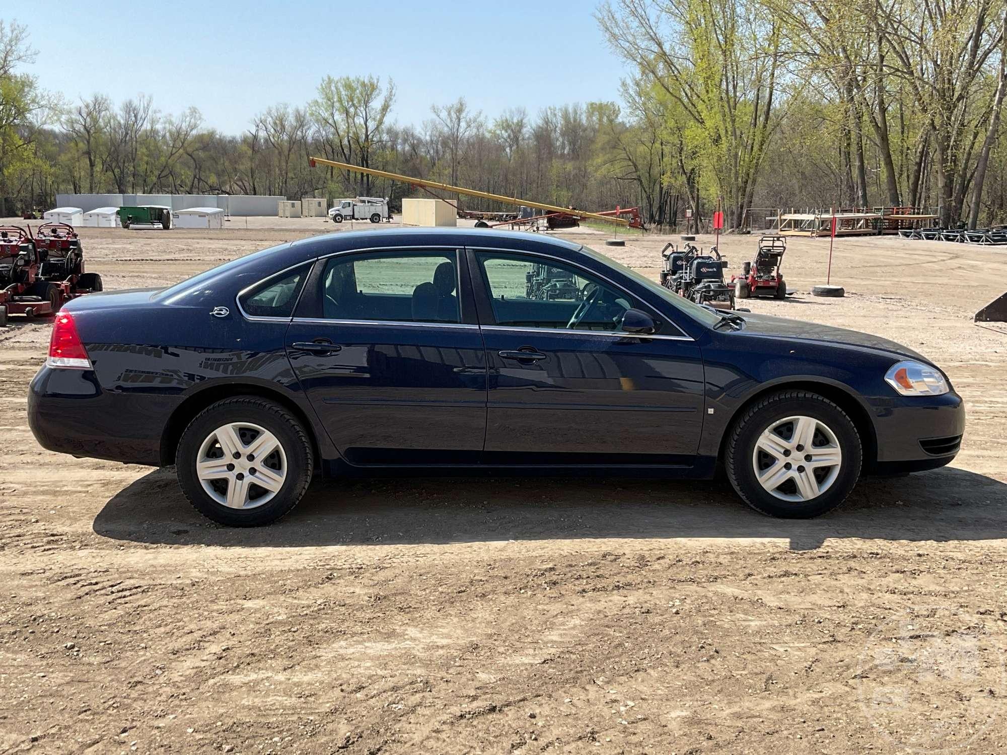 2008 CHEVROLET IMPALA VIN: 2G1WB58K081201896 FWD