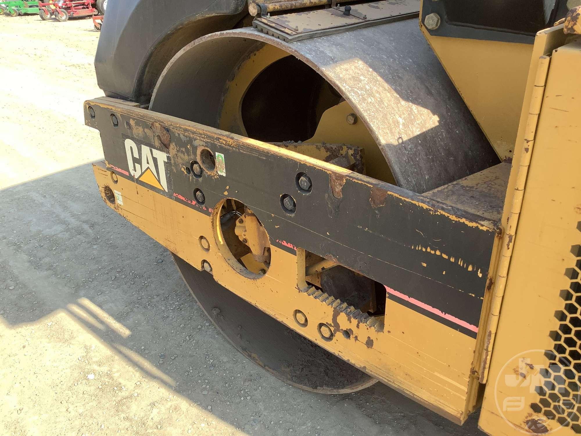 2006 CATERPILLAR CB-634D TANDEM VIBRATORY ROLLER SN: CATCB634CCDF00588