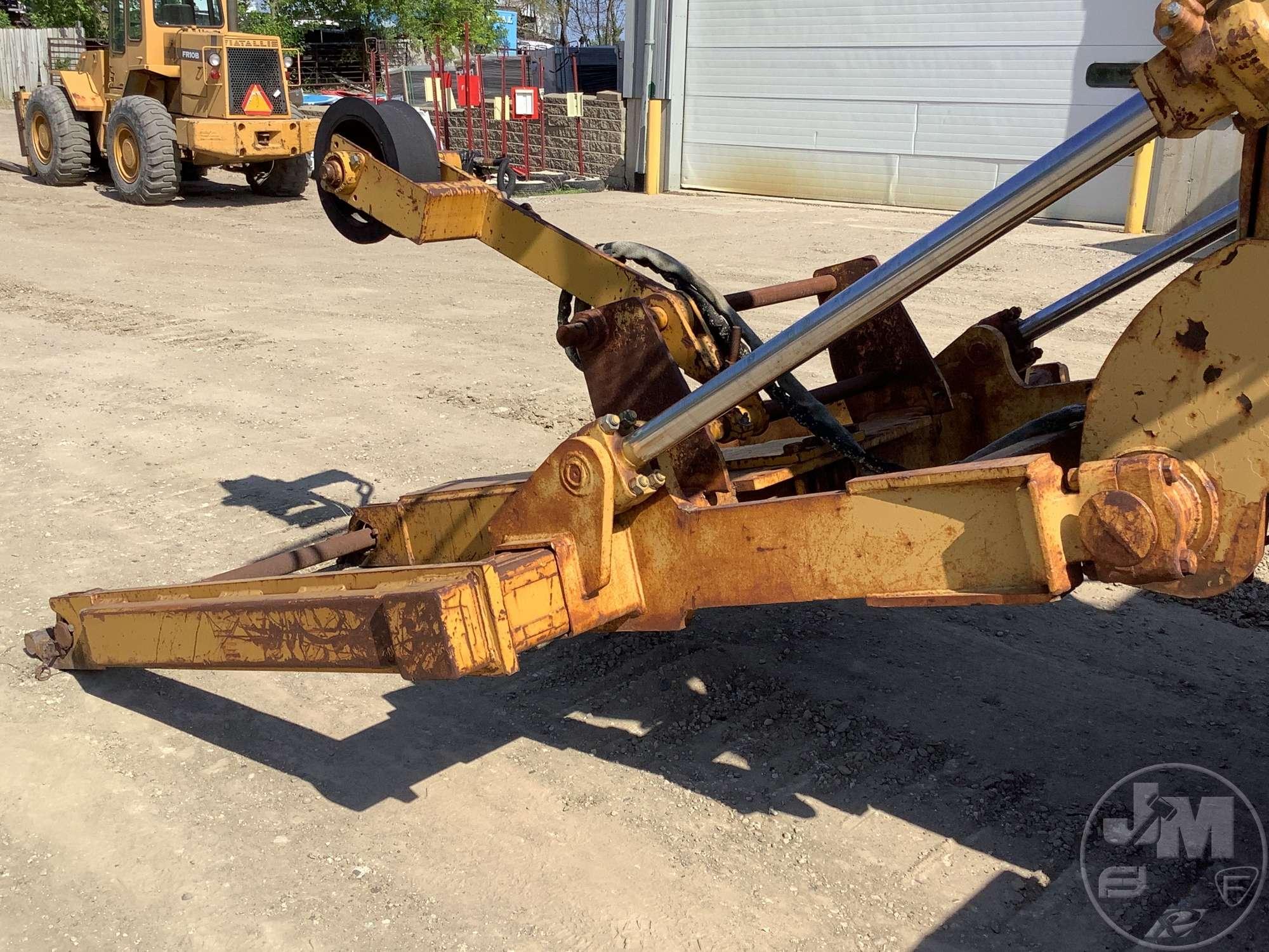 CATERPILLAR D8K CABLE PLOW SN: 77V6921