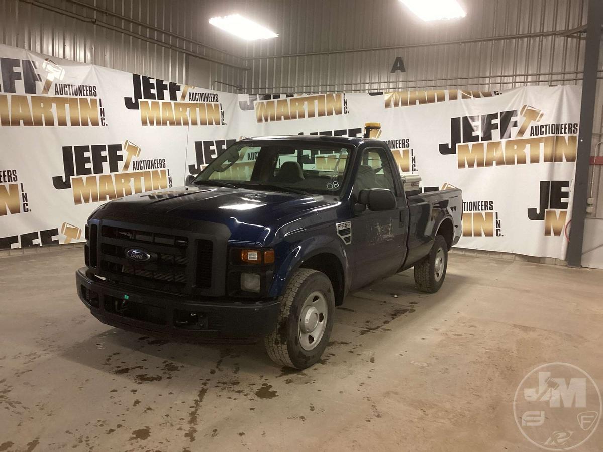 2008 FORD F-250 REGULAR CAB PICKUP VIN: 1FTNF20528EE12947