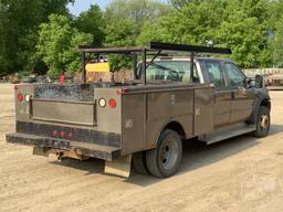 2005 FORD F-450 CREW CAB PICKUP VIN: 1FDXW46YX5EC18034