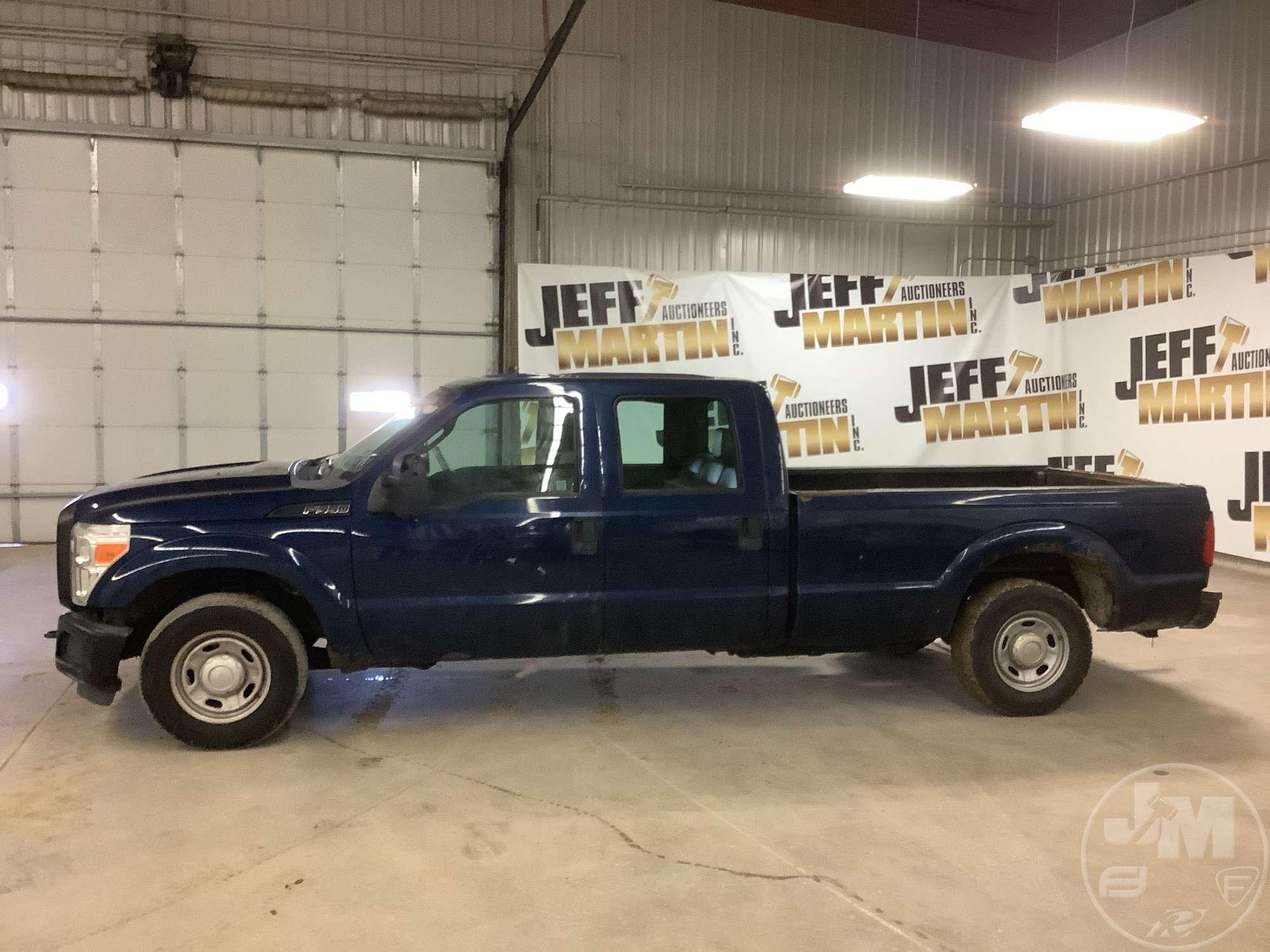 2011 FORD F-350 CREW CAB PICKUP VIN: 1FT8W3A6XBEC75693