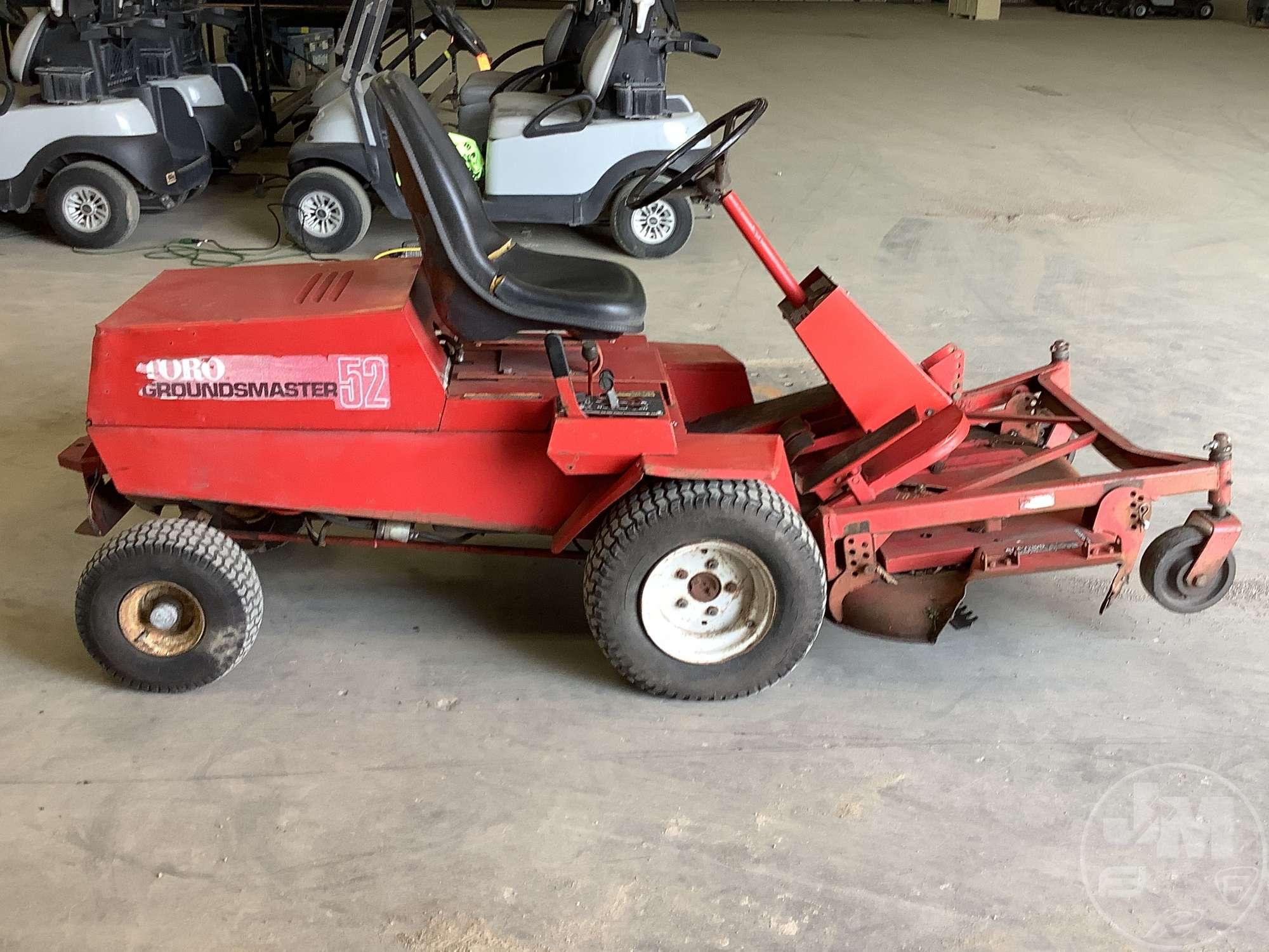 TORO GROUNDSMASTER 52 FRONT DECK SN: 3076091329