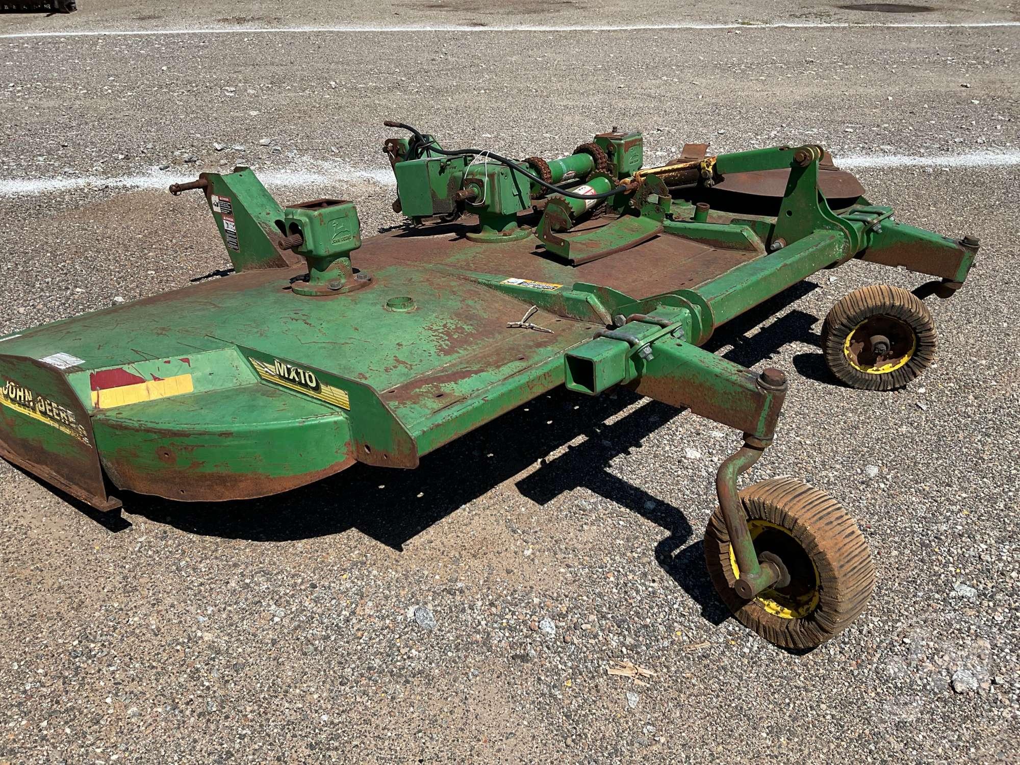 JOHN DEERE MX10 10' ROTARY MOWER