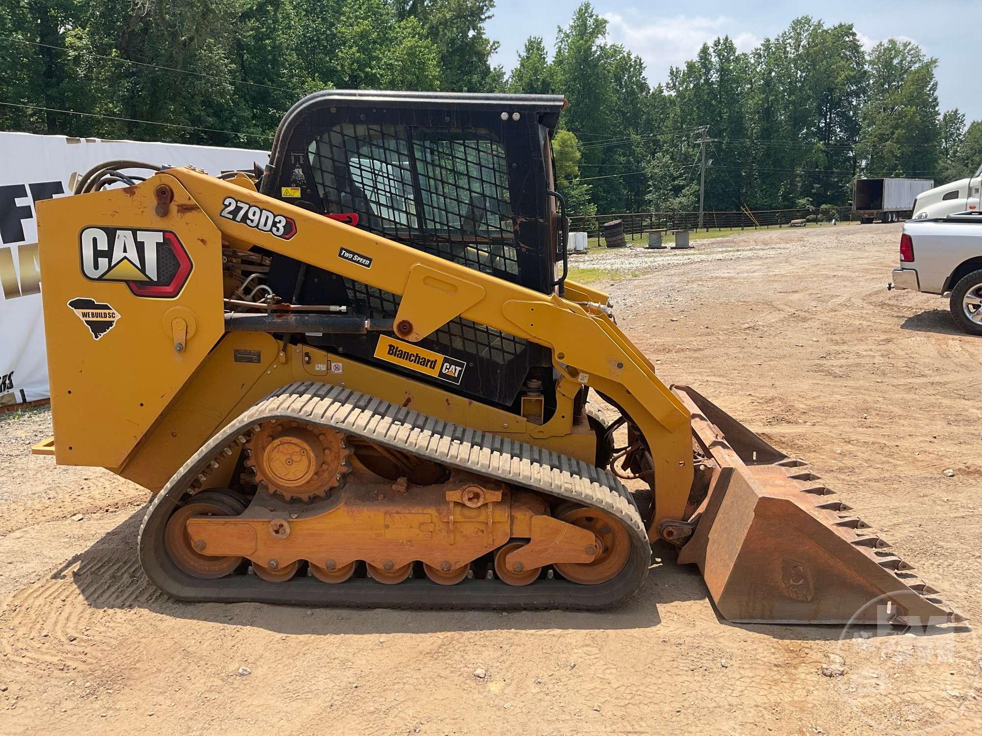 2022 CATERPILLAR MODEL 279D3 MULTI TERRAIN LOADER SN: 0279DTRB904390