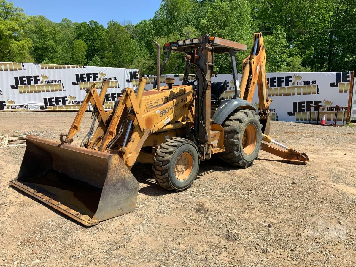 1995 CASE 590SL 4X4 LOADER BACKHOE SN: JJG0208797