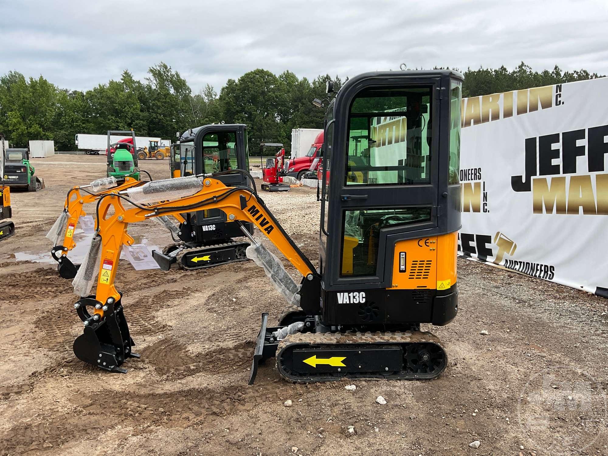 2023 MIVA VA13C MINI EXCAVATOR SN: VA13CG126