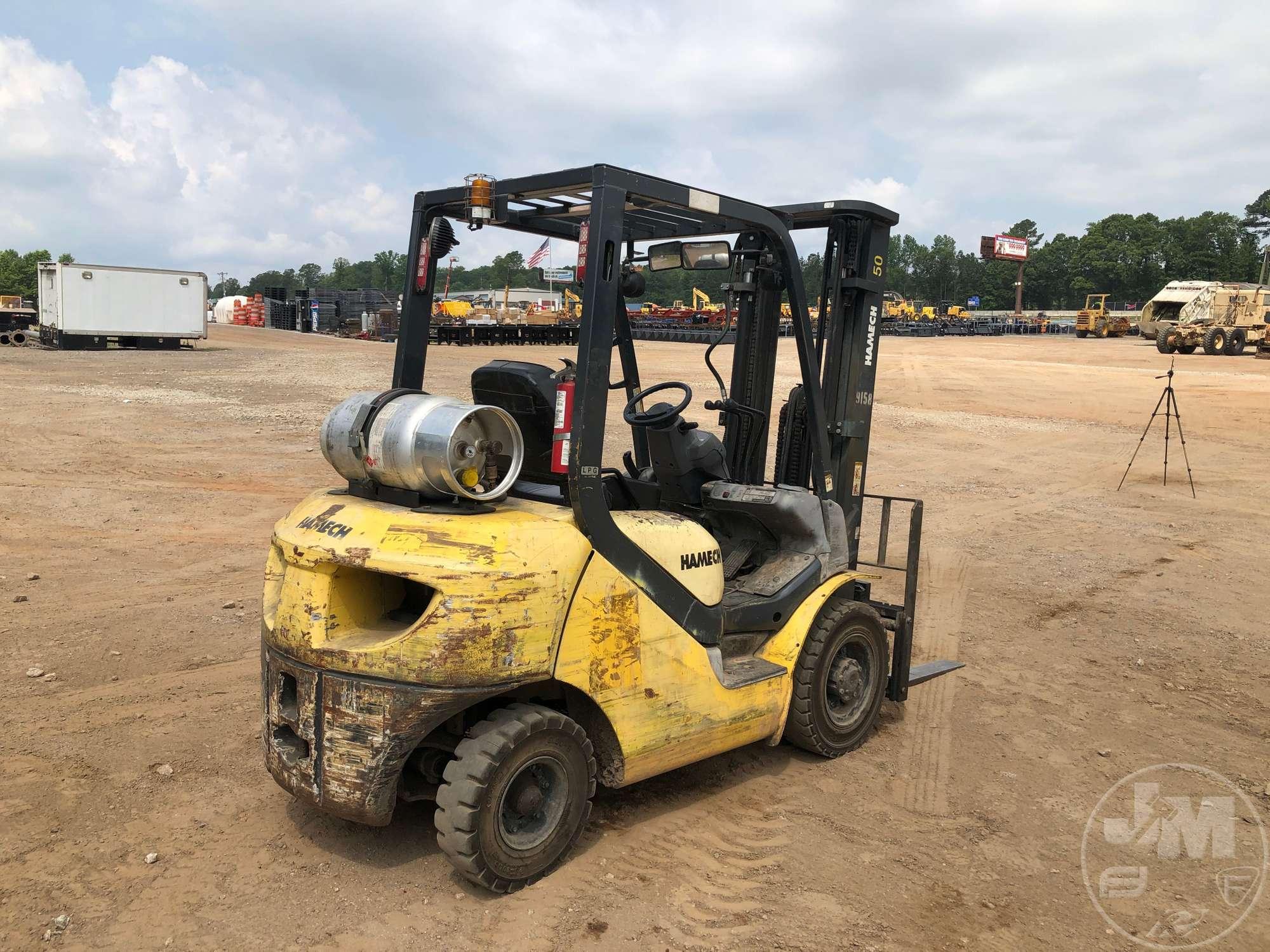 2008 HAMECH G25T-16 PNEUMATIC TIRE FORKLIFT SN: 218888A