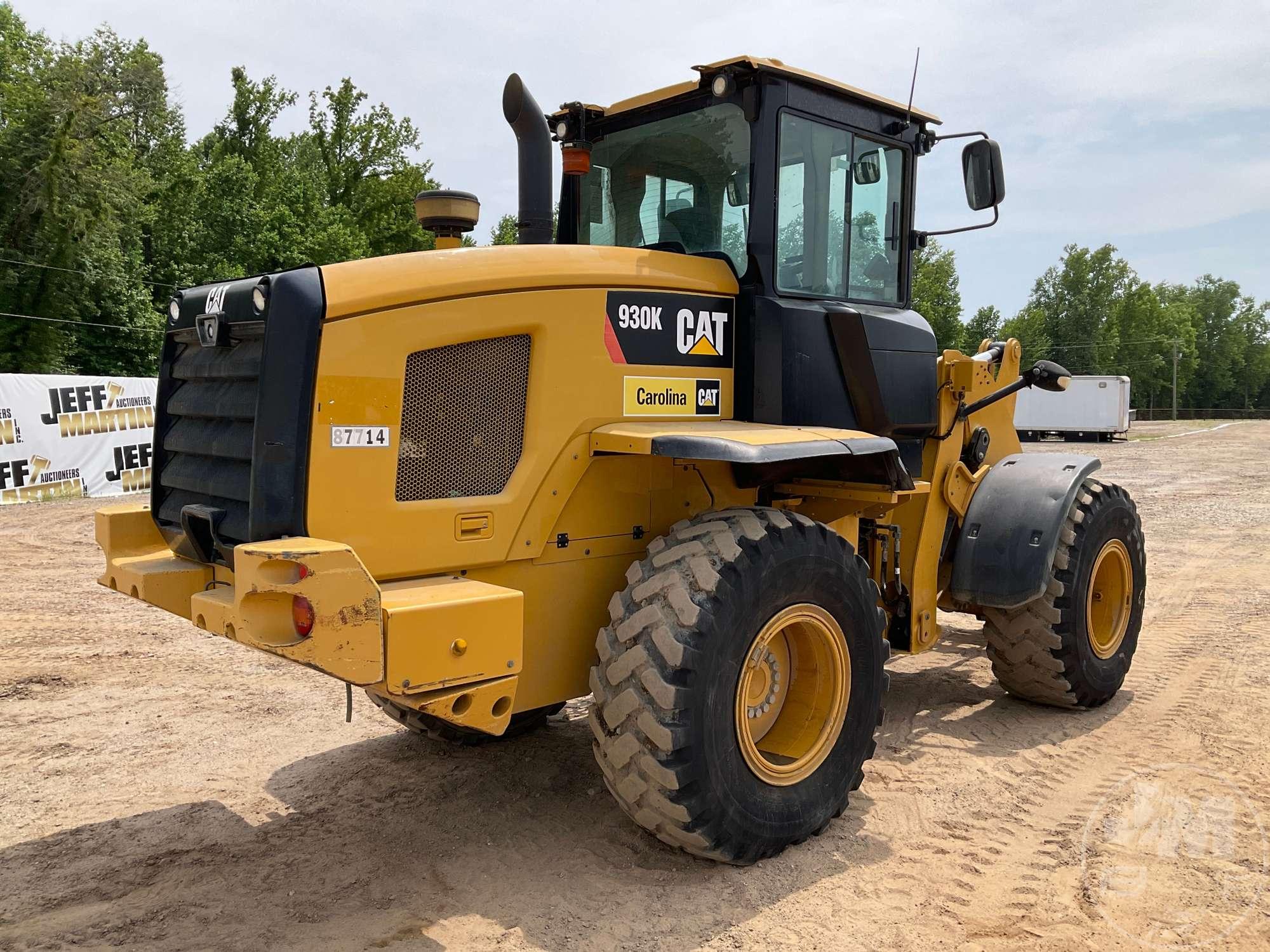 2013 CATERPILLAR 930K WHEEL LOADER SN: CAT0930KERHN01973