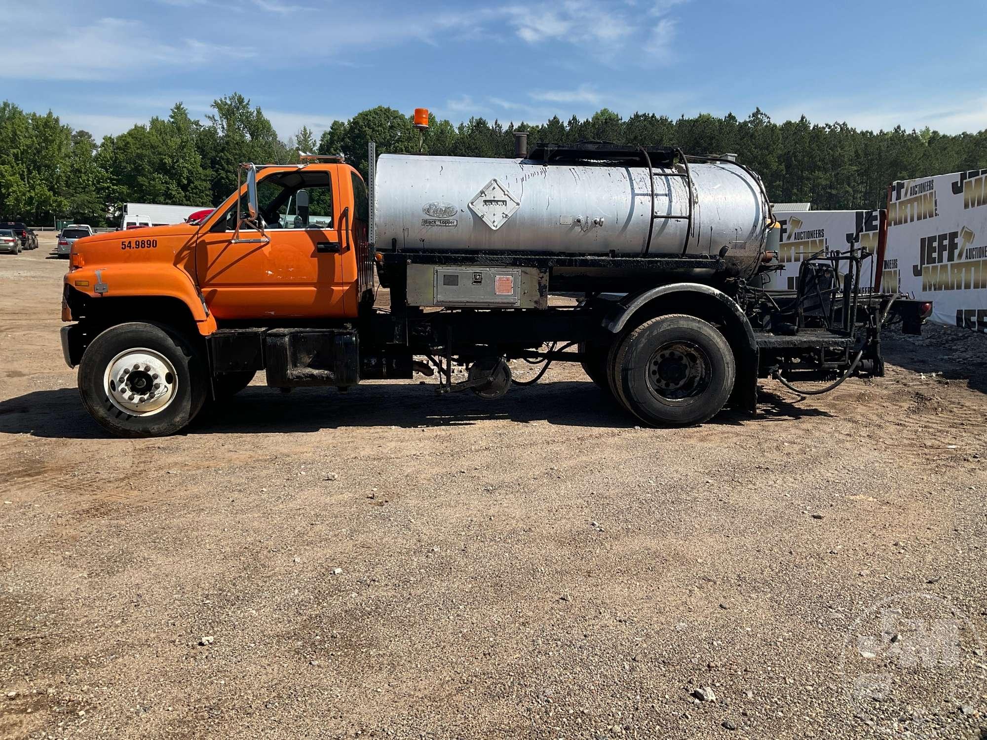 1995 GMC C7 VIN: 1GDM7H1J7SJ504668 S/A ASPHALT DISTRIBUTOR TRUCK