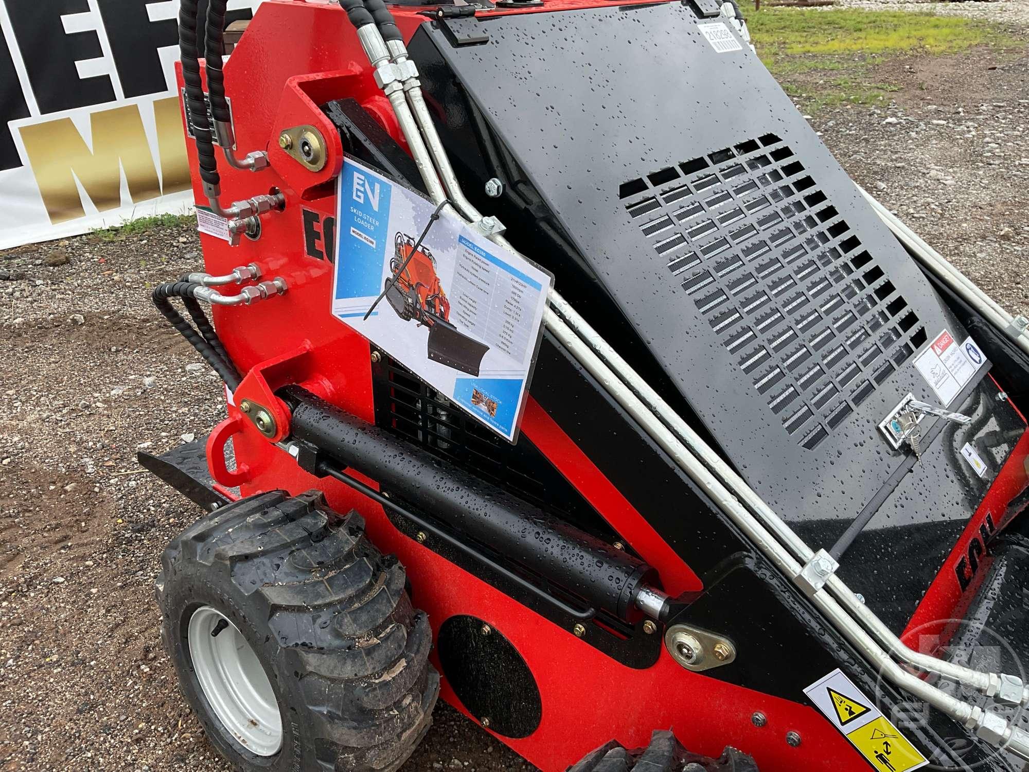 2023 EGN EG320 RIDE ON SKID STEER SN: EG380E07