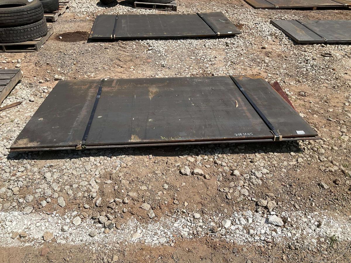 3/4”...... X 60”...... X 100”...... STEEL ROAD PLATE, ***SELLING TIMES
