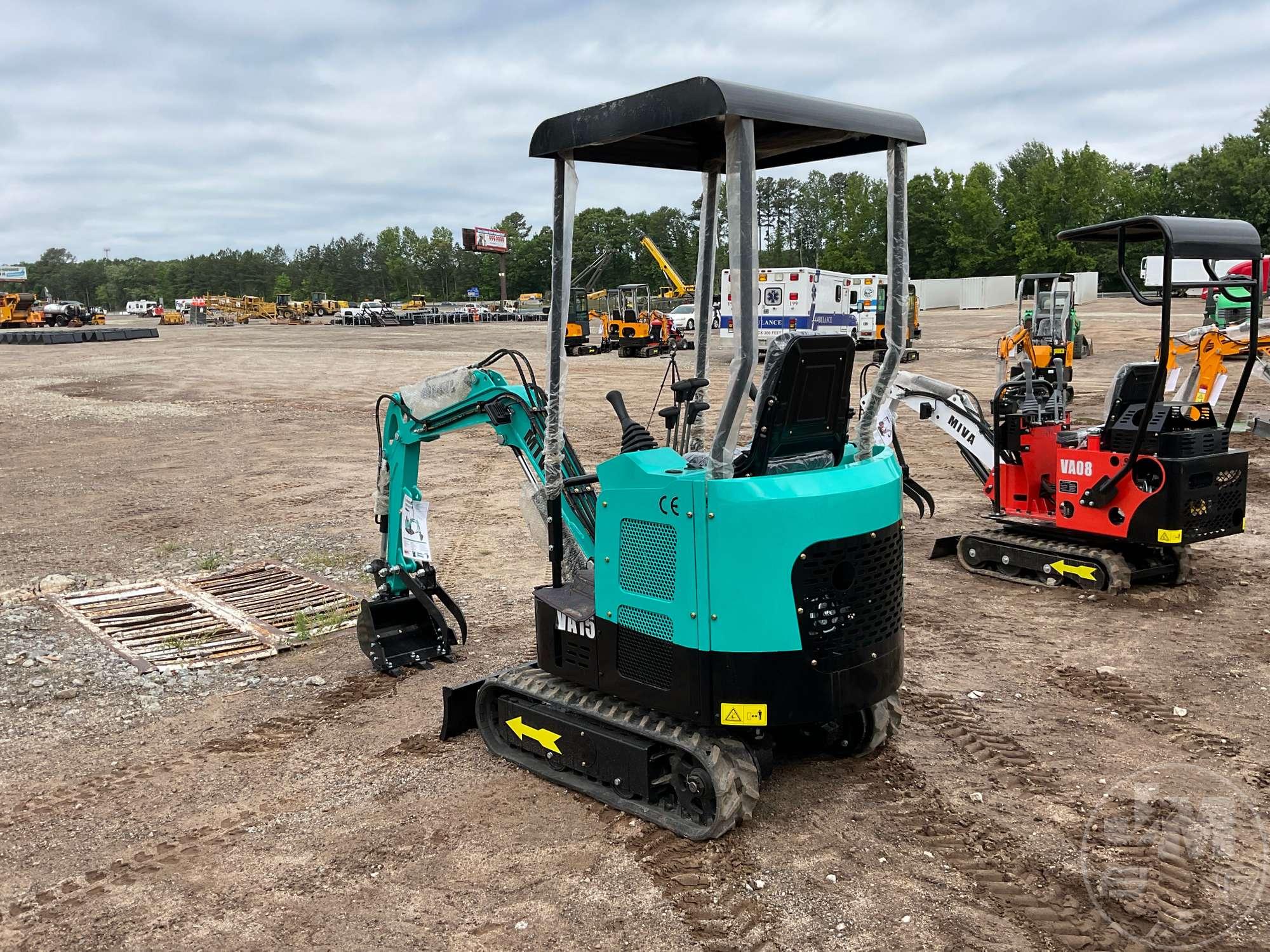 2023 MIVA VA15 MINI EXCAVATOR SN: VA15G143