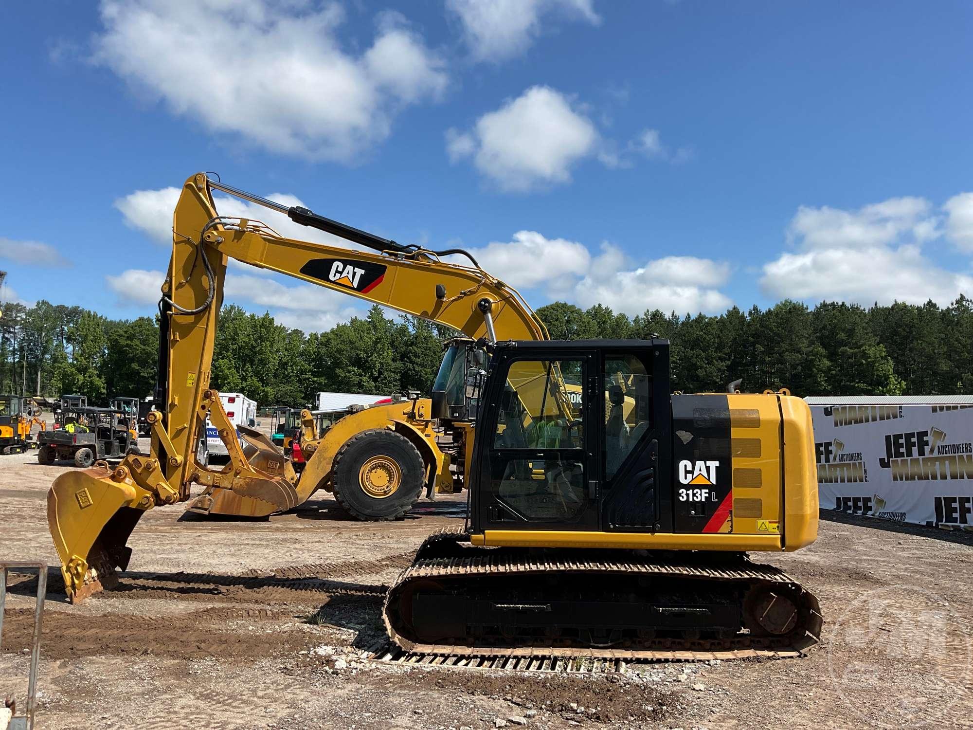 2020 CATERPILLAR 313F HYDRAULIC EXCAVATOR SN: DJE10812