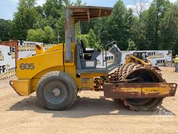 2004 VIBROMAX W605D SINGLE DRUM VIBRATORY ROLLER SN: JKC9403400