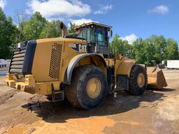 2012  CATERPILLAR 980K WHEEL LOADER SN: CAT0980KEW7K00988