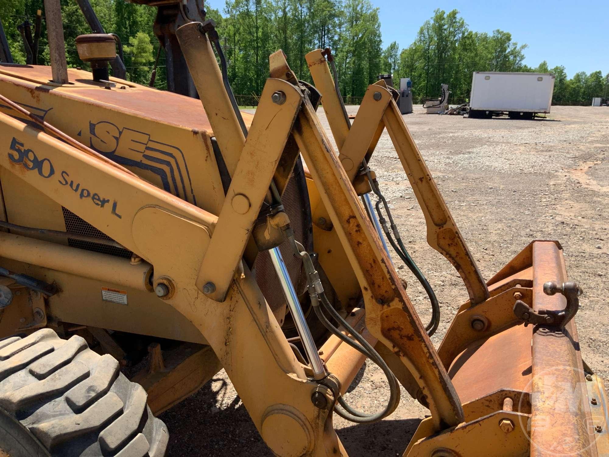 1995 CASE 590SL 4X4 LOADER BACKHOE SN: JJG0208797