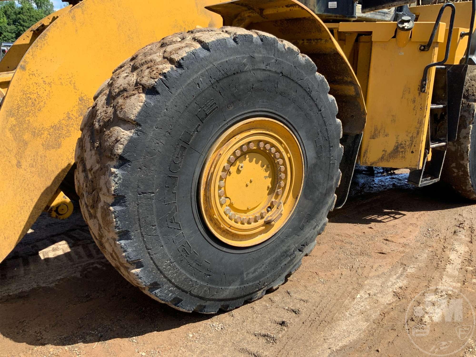 2012  CATERPILLAR 980K WHEEL LOADER SN: CAT0980KEW7K00988