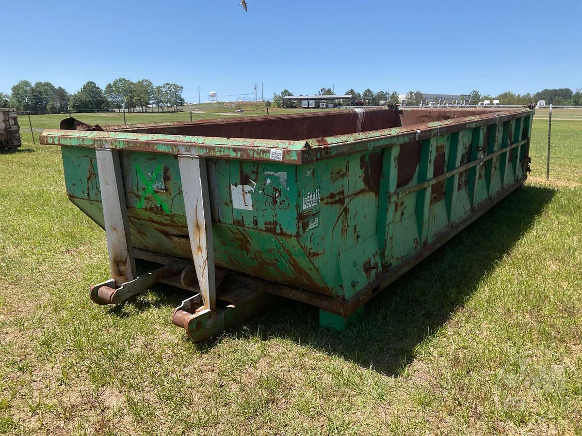 20 CY RECTANGLE ROLL-OFF CONTAINER