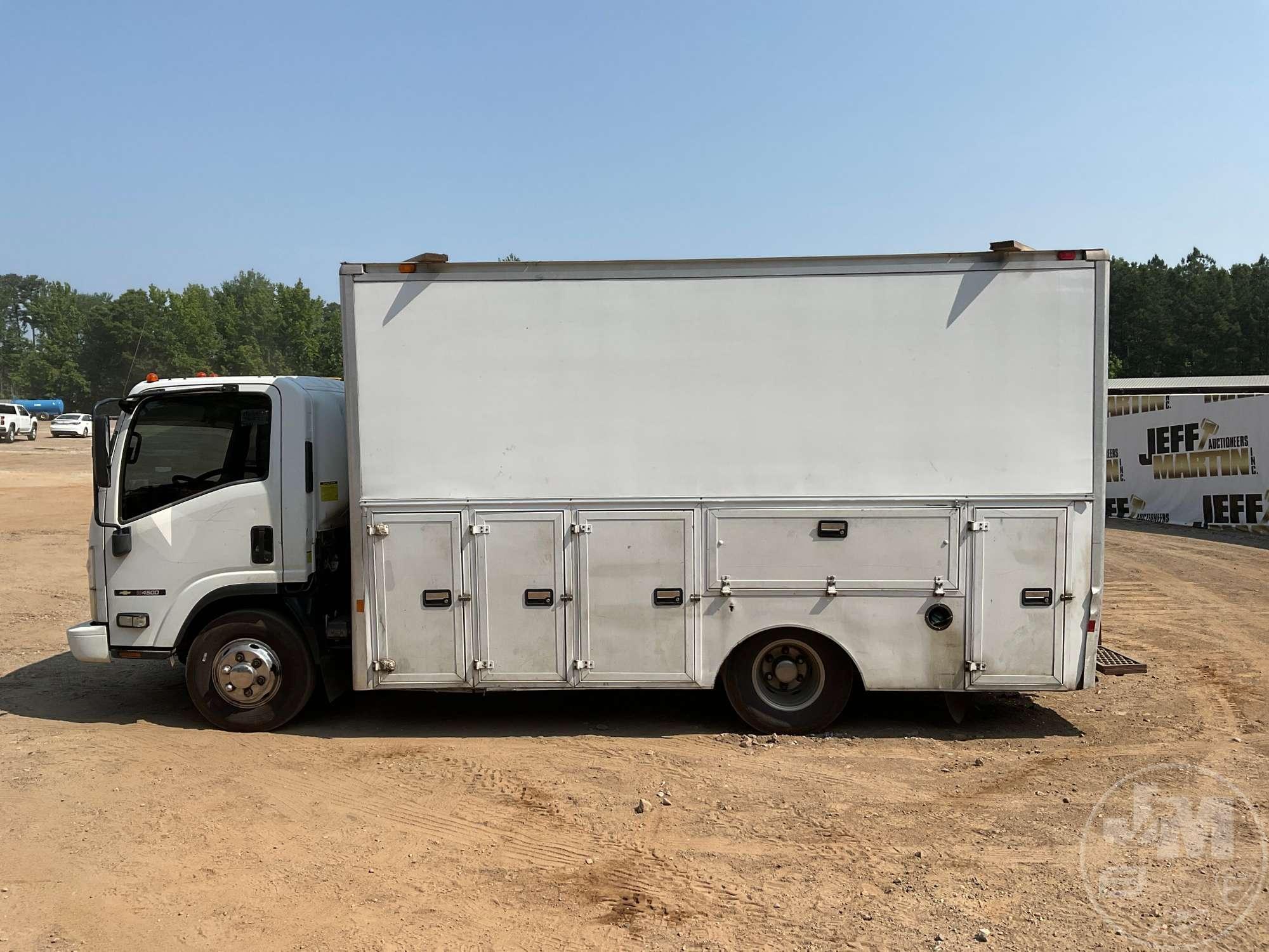 2008 CHEVROLET W4 SINGLE AXLE VAN TRUCK VIN: J8BC4W16687000215