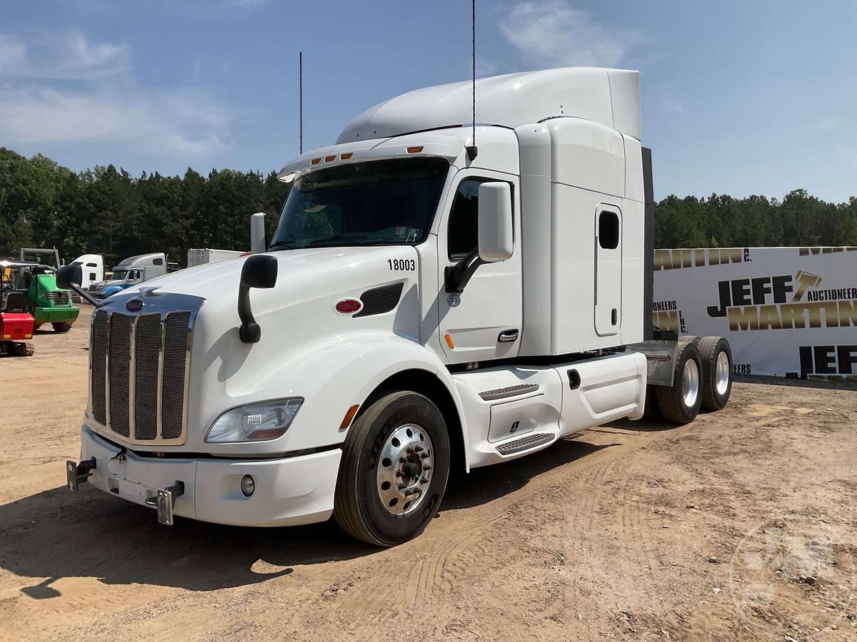 2019 PETERBILT 579 TANDEM AXLE TRUCK TRACTOR VIN: 1XPBD49X0KD630678