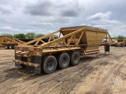 1999 RANCO STEEL  BELLY DUMP TRAILER VIN: 1R9BSF603XL008448