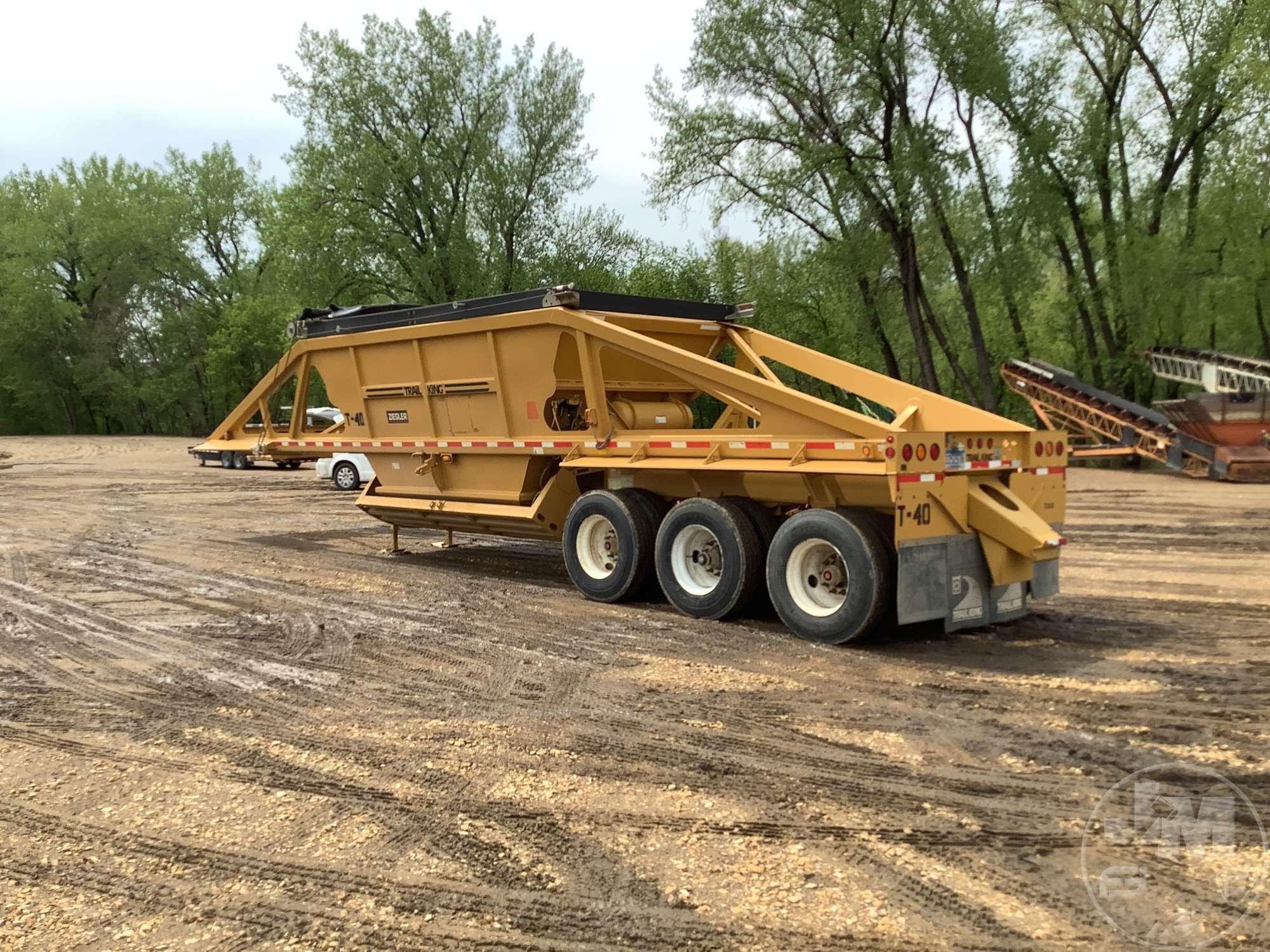 2013 TRAIL KING INDUSTRIES TKBD22-403 STEEL  BELLY DUMP TRAILER VIN: 1TKD04035DW041366