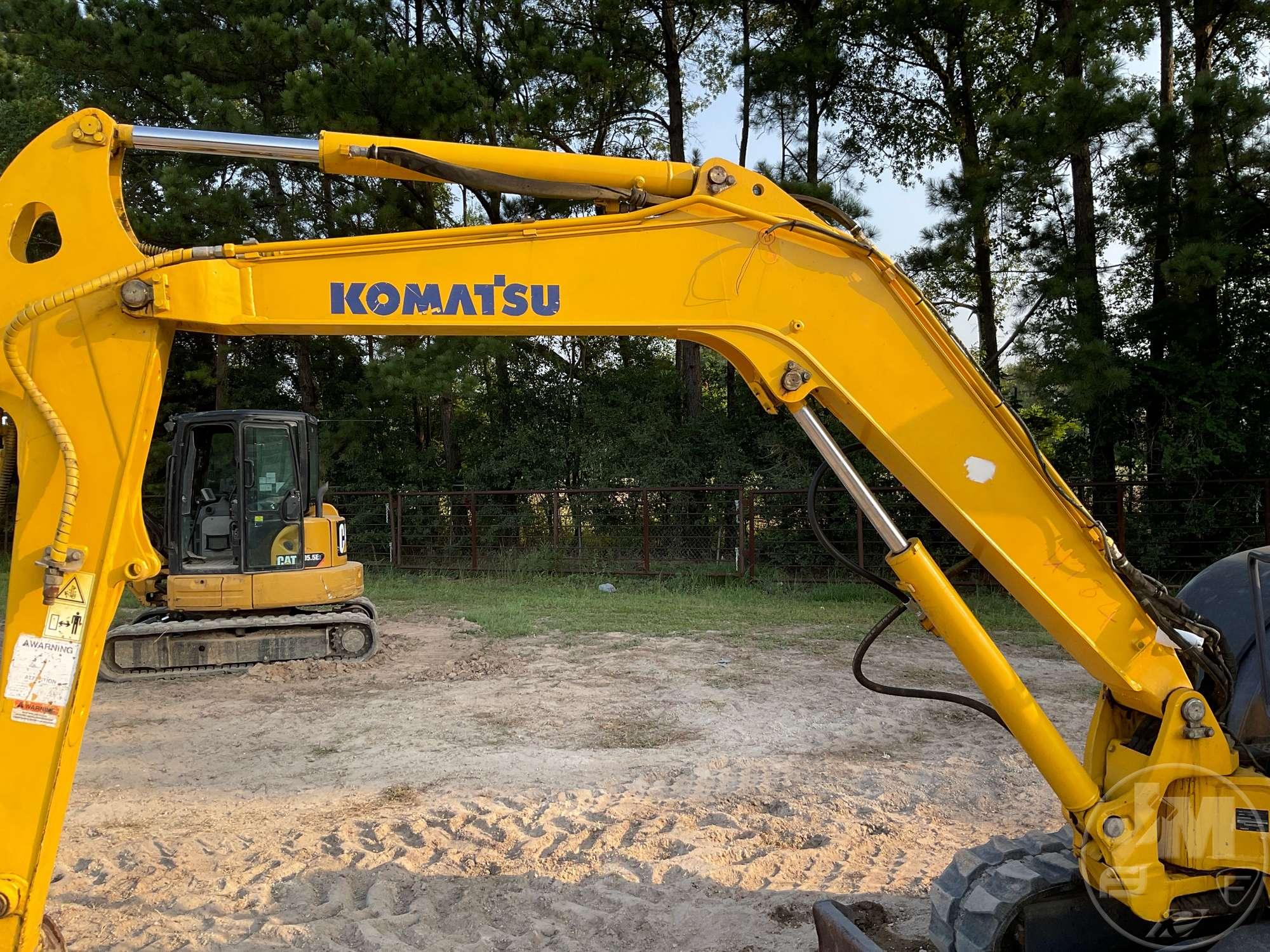 2012 KOMATSU PC55MR-3 MINI EXCAVATOR SN: KMTPC212T04016205