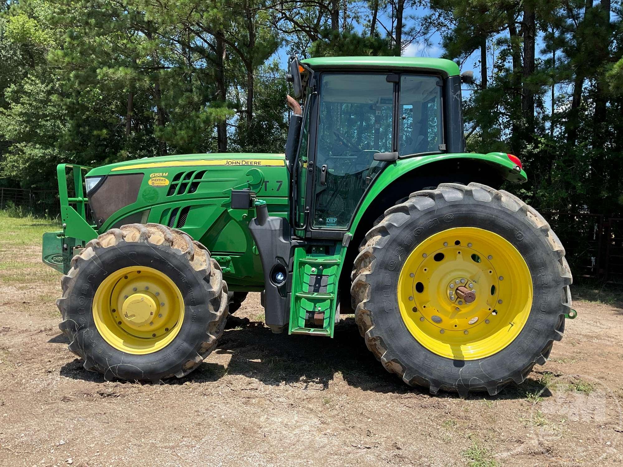 2016 JOHN DEERE 6155M MFD TRACTOR SN: 1L06155MHGG868136