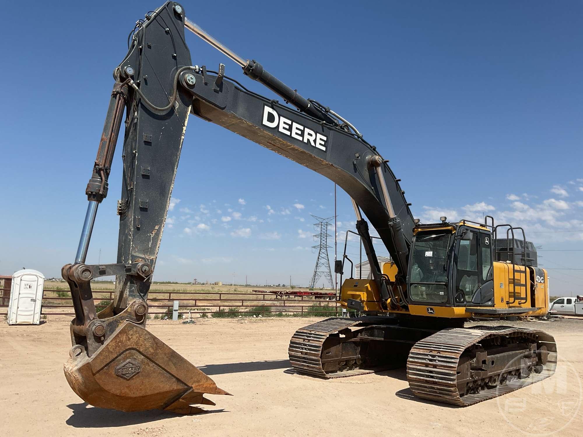 2019 DEERE 470G LC HYDRAULIC EXCAVATOR SN: 1FF470GXEJF236024