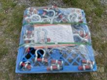PALLET OF DIGGIT SCREW PIN ANCHOR SHACKLES, 38 SHACKLES TOTAL