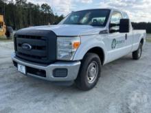 2015 FORD F-250 SUPER DUTY EXTENDED CAB PICKUP VIN: 1FT7X2A62FEB91716