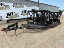 2020 CW WELDING AND FABRICATION, LLC HYDRAULIC ICE HOUSE TRAILER FRAME CONVERTED INTO TEMPLET HAULER