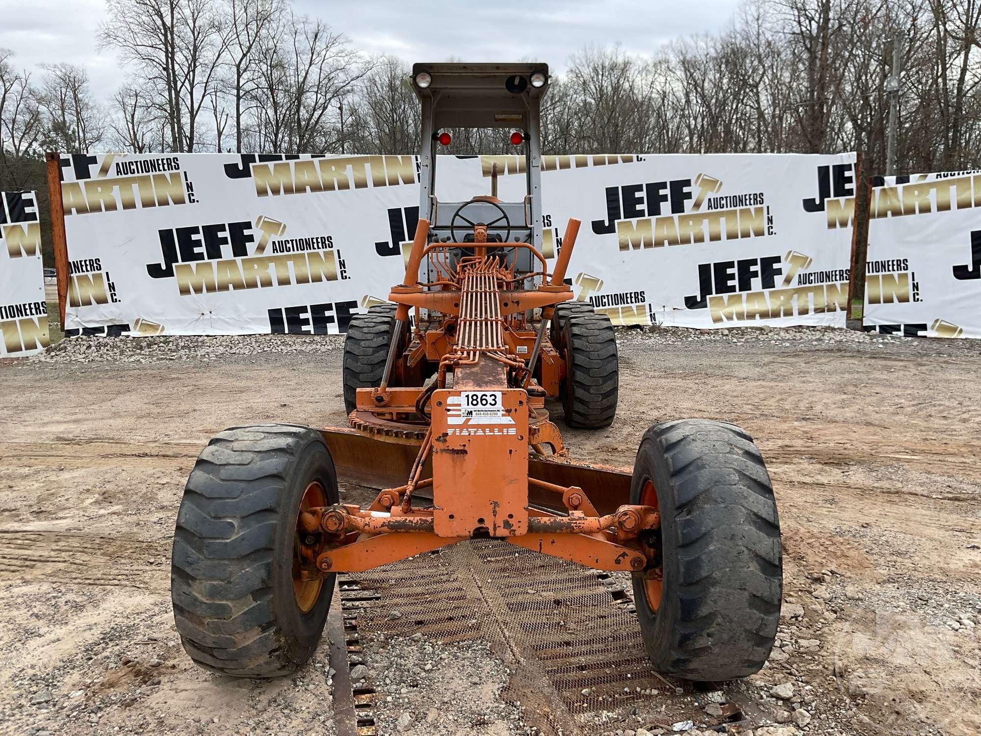 1991 FIAT-ALLIS 65B MOTORGRADER SN: 68C04323