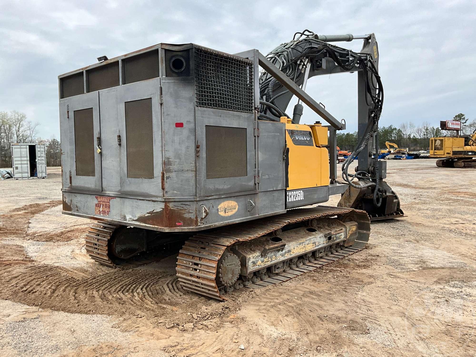 2013 VOLVO ECR235DL HYDRAULIC EXCAVATOR SN: VCECR235J00210316