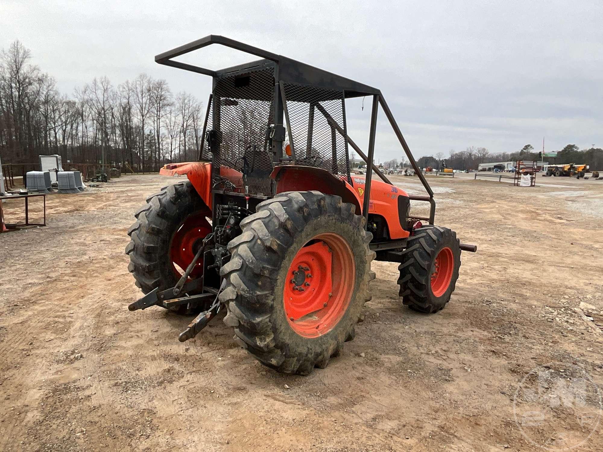 KUBOTA M108S 4X4 TRACTOR SN: 13356