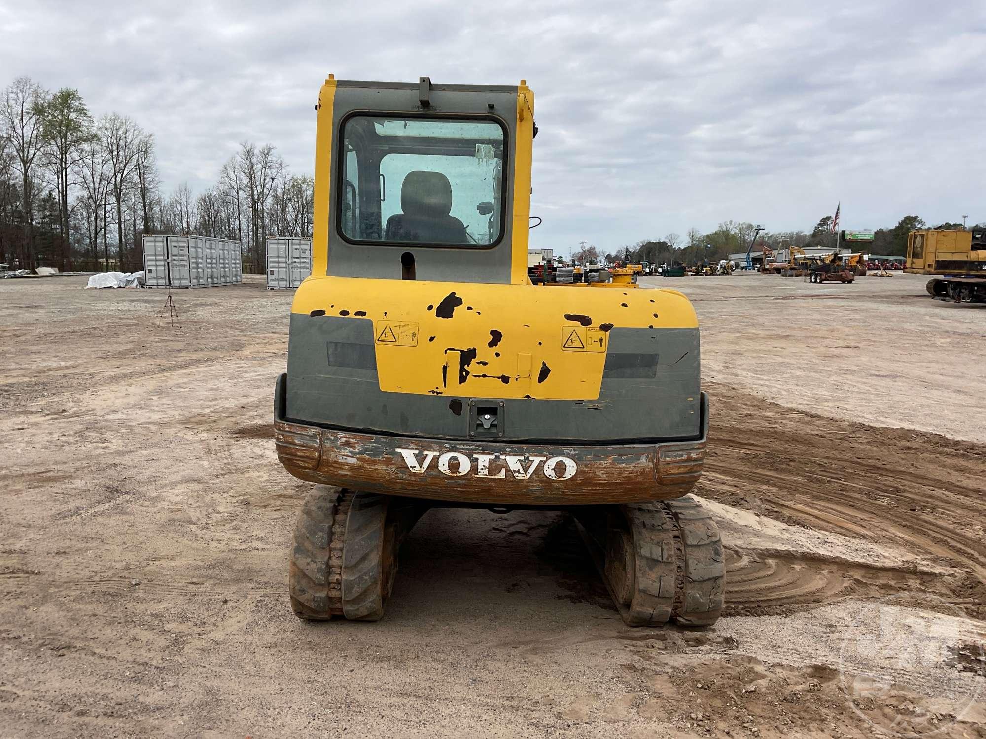 2004 VOLVO EC55B MINI EXCAVATOR SN: EC55BY32658