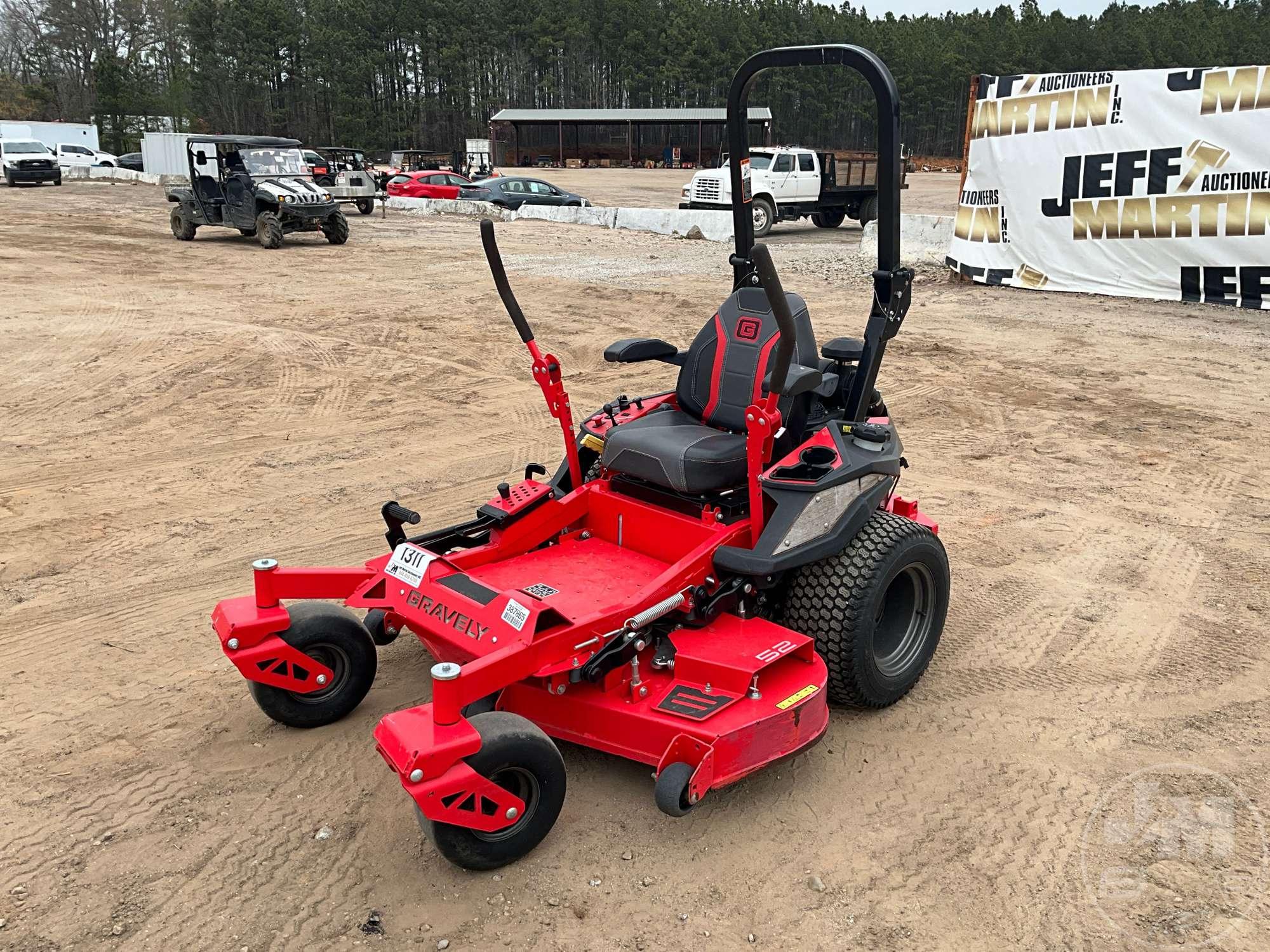 2021 GRAVELY ZERO TURN SN: 002392