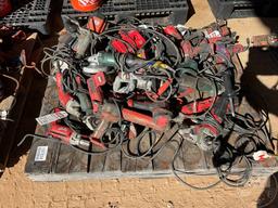PALLET OF POWER TOOLS & CHARGERS