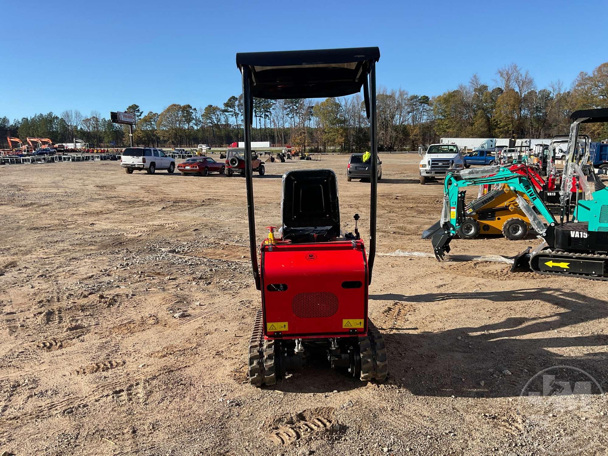 2023 MIVA VA120 MINI EXCAVATOR SN: VA120R2319