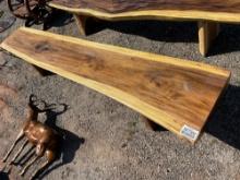 TEAK WOOD BENCH 8’...... LONG