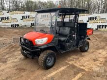 2019 KUBOTA RTV-X1140W-H SN: A5KD2GDBCKG033458