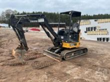 2019 DEERE 26G MINI EXCAVATOR SN: 1FF026GXEKK265239