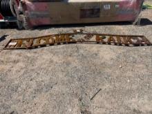 NEW/UNUSED, METAL WELCOME TO THE RANCH SIGN