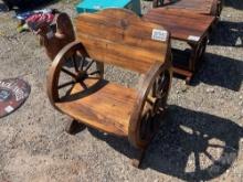 WAGON WHEEL CHAIR