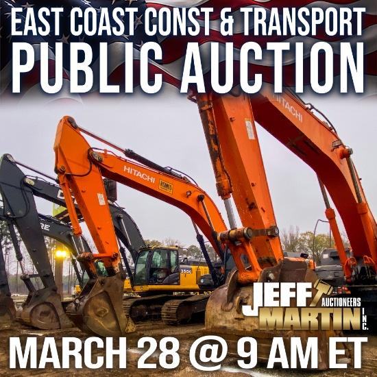 RING 1 EAST COAST CONST & TRANSPORTATION AUCTION