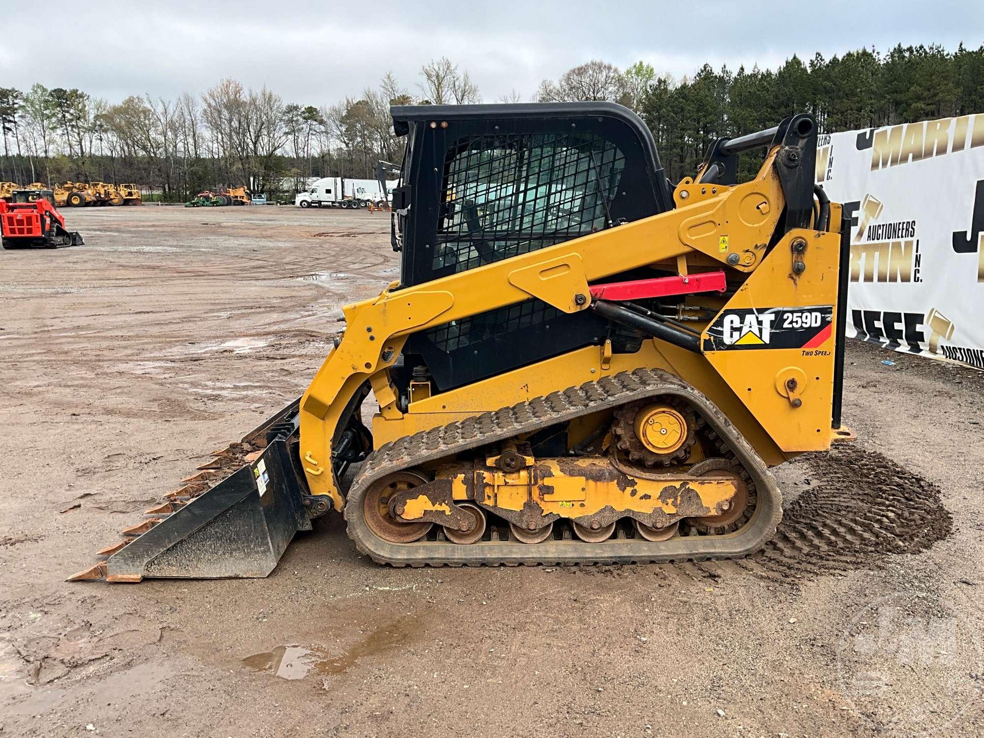 2019 CATERPILLAR MODEL 259D MULTI TERRAIN LOADER SN: CAT0259DHFTL20450