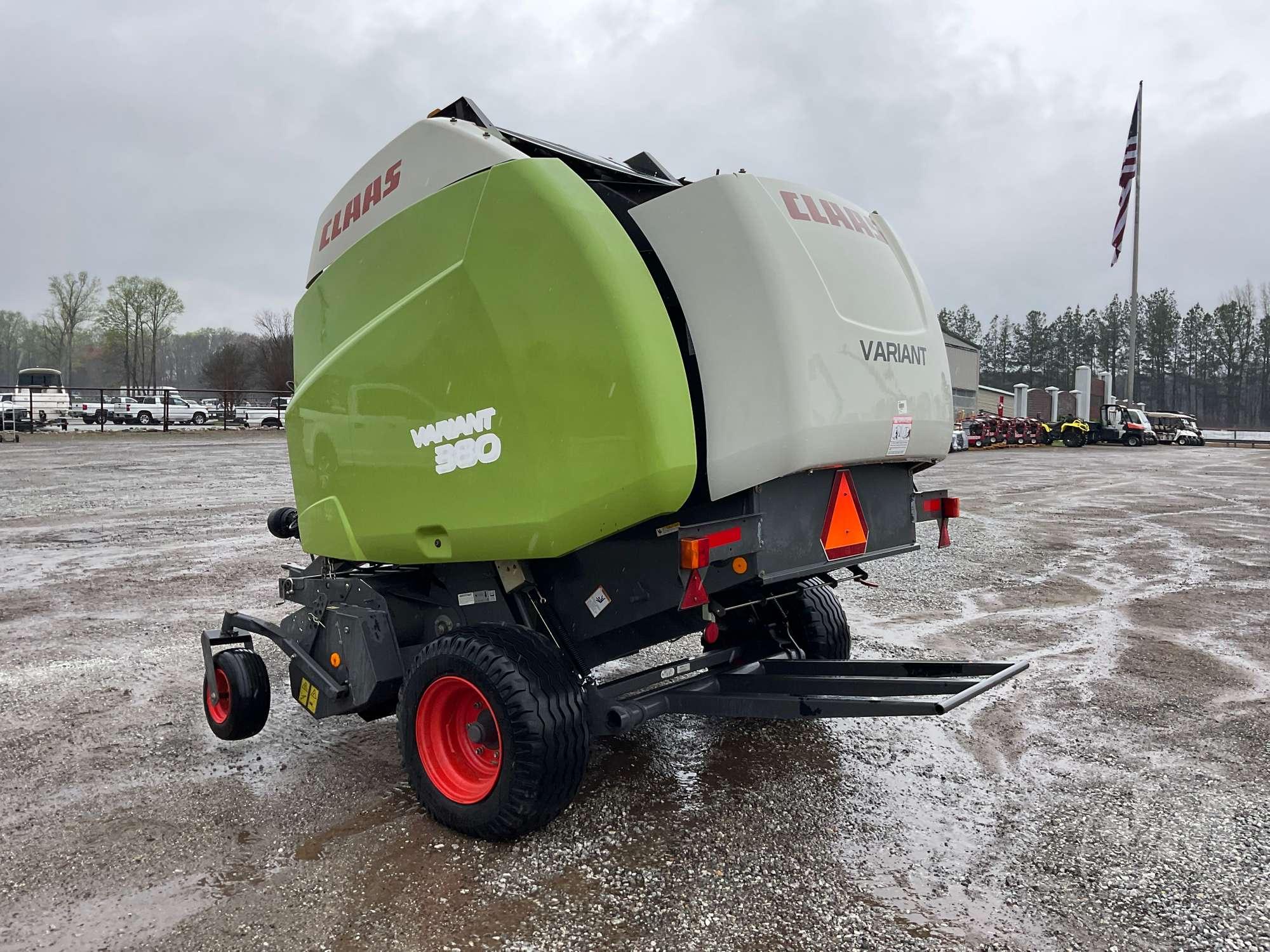 CLAAS ROUND BALER VARIANT 380 SN: 75200586