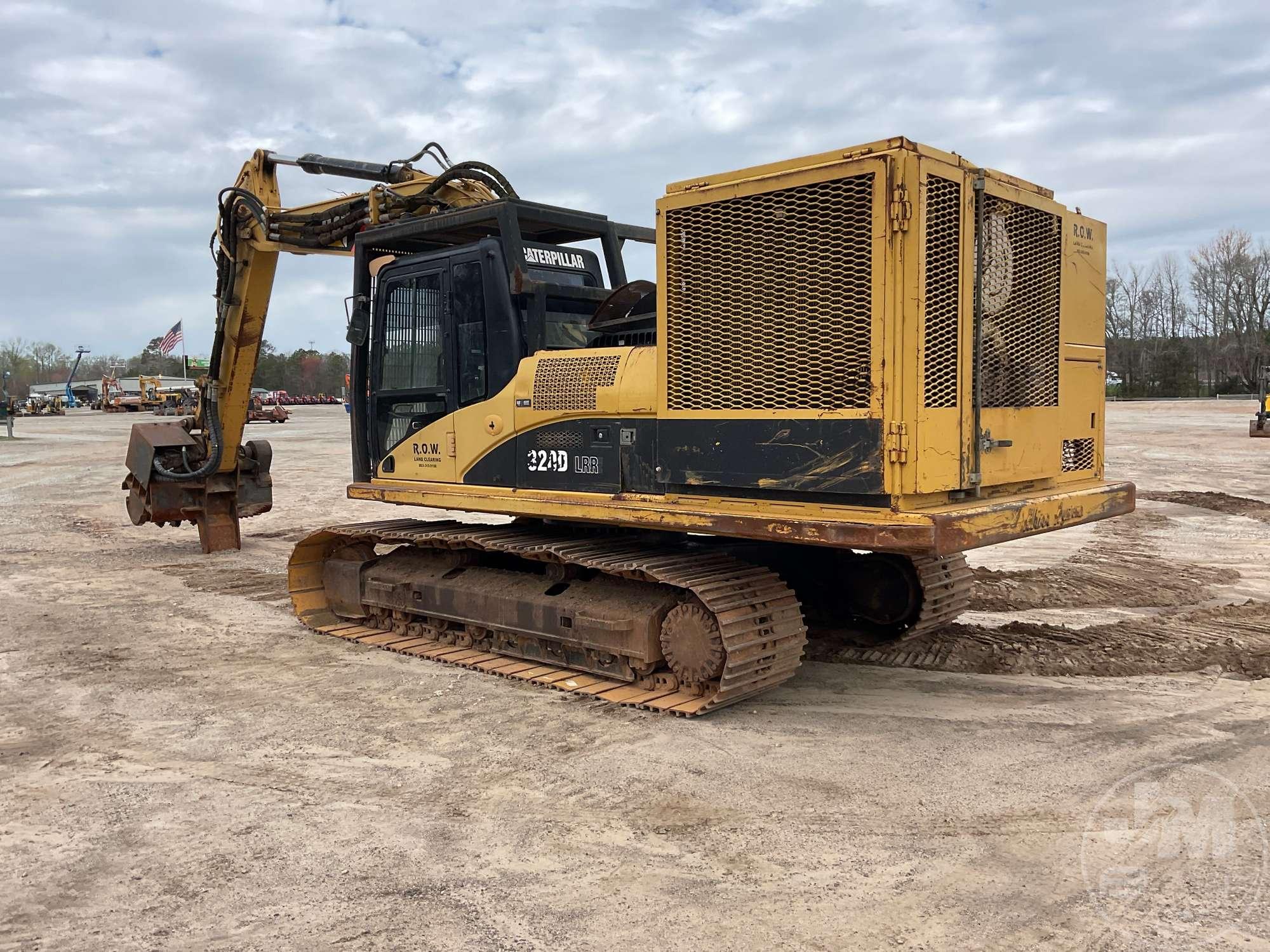 2008 CATERPILLAR 320D LRR HYDRAULIC EXCAVATOR SN: CAT0320DTXCK00243