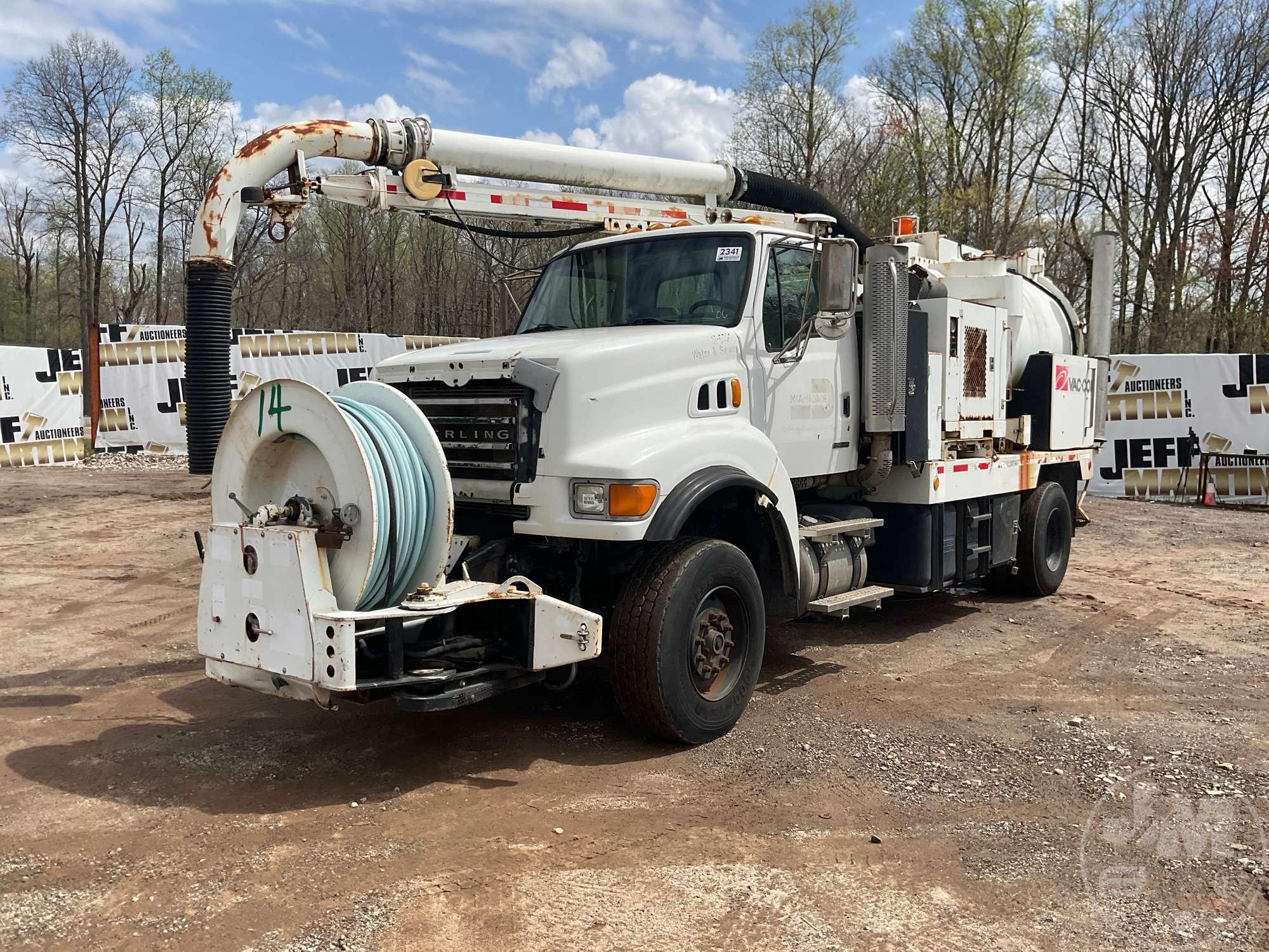 2006 STERLING TRUCK L8500 SERIES VIN: 2FZAAWDAX6AW31006 S SEWER TRUCK